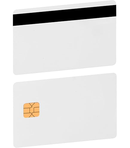 ホワイトカード Amazon.com : SLE4442 Chip Pearl White Cards with Hi-Co Magnetic