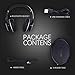 SNLSY Bluetooth Headphones Over Ear Hi-Fi Stereo Foldable Portable Control Wired/Wireless Headphone with Built-in Mic and Soft Earmuffs Black