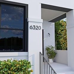 Self Adhesive House Number 5 Inch House Numbers for