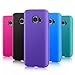 S7 case, Pofesun 5 Pack Slim Frosted Flexible Back Cover Scratch Resistant Matte Silicon Soft TPU Gel Rubber Case Protective Bumper Skin for Samsung Galaxy S7 (2016)- Black/Blue/Green/Rose/Purple