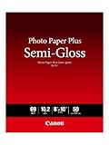 Canon Photo Paper Plus Semi-Gloss 8" x 10" (50 Sheets) (SG-201 8X10) (Office Product)