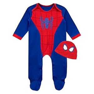 Marvel Baby Jongens Pyjamapakje en Muts Spiderman
