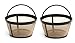 4-Cup Basket Style Permanent Coffee Filters for Mr. Coffee 4 Cup Coffeemakers, Set of 2 (2.9IN)