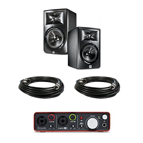 Jbl Lsr305 Inch Two Way Powered Studio Monitors Pair