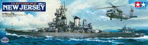 Tamiya Models US Battleship New Jersey BB-62 Model Kit
