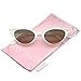 zeroUV Women's Retro Rhinestone Embellished Cat Eye Sunglasses 51mm