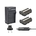 Bonacell BP-511 Battery(2200mAh 2-Pack) and Charger Kit Compatible with Canon EOS 5D, 50D, 40D, 20D, 30D, 10D, Digital Rebel 1D, D60, 300D, D30, Kiss Powershot G5, Pro 1, G2, G3, G6, G1, Pro90 primary