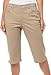 Gloria Vanderbilt Womens Amanda Solid Twill Capris
