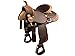 Tahoe Tack Basket Weave Synthetic Western Saddle Leather Trims, Brown, 16