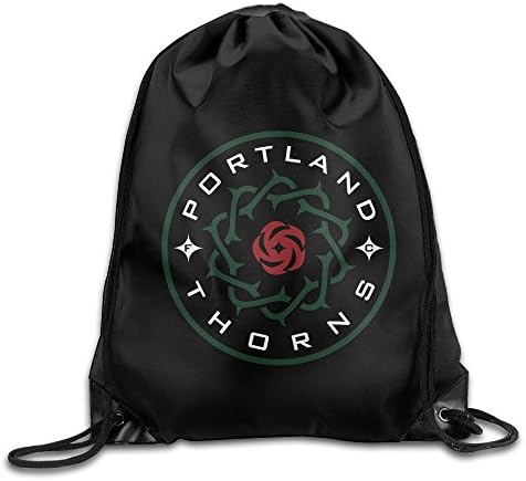 Portland Thorns FC NWSL Logo Drawstring Backpack Bag White