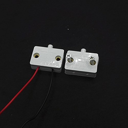 2X Cabinet Lamp Switch Wardrobe Touch Switches Drawers Open on Close Door - Thumbnail 2