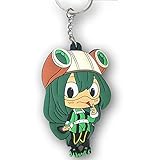 Keychain Boku No Hero Academia My Hero Academy Anime Manga Rubber (Tsuyu Asui 1)
