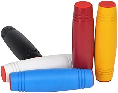 Riotech Funny Desk Toy Fidget Roller ! Tabletop Toy Rolling Stick Toy Anxiety Release for Office Home Party Class Bar (Black)