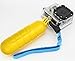 Cather Store Fashion New Floating Hand Grip Handle Mount Accessory with Screw For Gopro Hero 3+ 3 2 1 (Yellow)