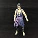 Siyushop Naruto Shippuden Sasuke Uchiha Action Figure (Itachi Battle) - Equipped with Weapons and Replaceable Hands - High 15CM