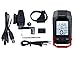 SHANREN Wireless Bicycle Computer & LED Bike Light, Red/Blackthumb 2