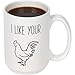 Funny Coffee Mug Gift For Men Who Have Everything | I Like Your...15 Oz Ceramic Mug | Husband Gift from Wife | Valentine’s Day Gift for Him | Anniversary | White Elephant Gift | Gift Wrapped