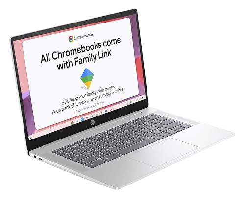 Hp Chromebook 14&Quot; | Intel N100 Processor | 8 Gb Ram | 128 Gb Flash Storage | Intel Uhd Graphics | Fhd Display | Up To 12.25 Hours Battery | Chrome Os | Dual Speakers | Glacier Silver | 14A-Nf0003Sa - View 16
