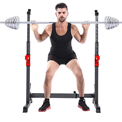 AT-X Pair of Adjustable Height [42-63 inches] Standard Squat Rack