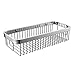 Kes SOLID SUS 304 Stainless Steel Shower Caddy Bath Basket Storage Shelf Hanging Organizer Rustproof Wall Mount, Polished Finish, BSC201