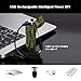 Waterproof Lighter USB Plasma Lighter Rechargeable Electric Lighter Waterproof with Flashlight Flameless Lighter Windproof Arc Lighter for Outdoor Camping Hiking (Camouflage)thumb 3