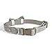 Martha Stewart Tweed Adjustable Bow Tie Collar for Dogs, Grey, Size 14