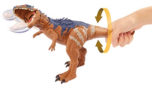 Jurassic World GJP35 - Gewaltige Beißer Siats Meekerorum, größere Dinosaurier-Actionfigur – Bild 4