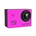 lightdow LD4000 Sports Action Camera HD Waterproof DV Camcorder (Pink)