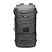 CRAZY ANTS Large Military Tactical Backpack Hiking Camping Daypack Duffle Upgraded Version (Black-50L)