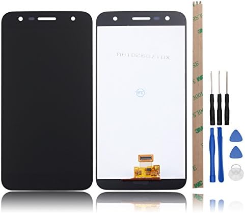 ocolor of Repair and Replacement for LG X Power 2, LCD Display + Touch Screen Digitizer with Tools included (Black)