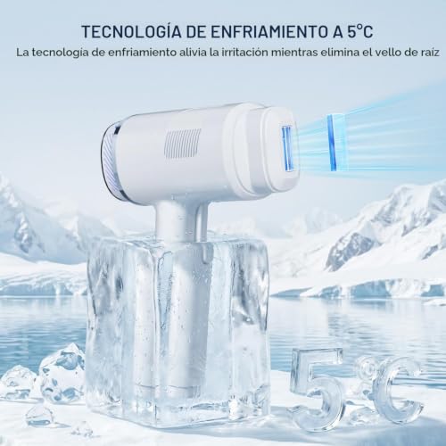 NALONE 22J IPL Laser Epilator with Touch Screen, 4 in 1 HR/SC/BT/RA | 10 Power Pulsed Light Epilator for Women and Men, Home Use, Face, Body and Armpits