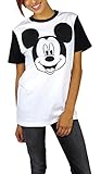 Disney Womens Mickey Mouse Varsity Football Tee