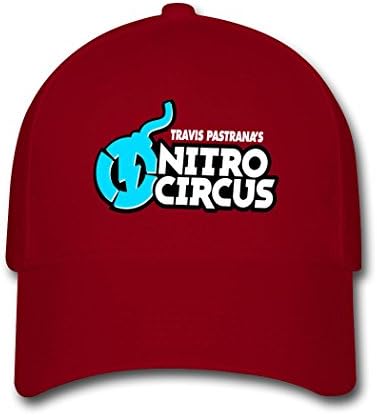 HOIUK Travis pastrana's Nitro Circus Nice Baseball Caps For Everyone Red caps