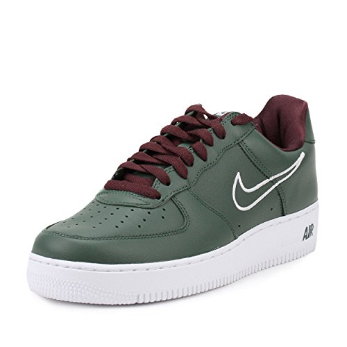 Nike Men's Air Force 1 Low Retro Deep Forest/White-El Dorado Hong Kong 845053-300 Shoe 9 M US Men
