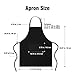 Xornis 2 Pack Adjustable Bib Aprons with 2 Pockets Apron for Women Men Kitchen Cooking Chef, Black