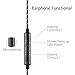 Earbuds, ZIOFEN in-Ear Headphones Headsets Heavy Bass Earphones with Microphone Mic Wired Earbuds and Volume Control for iPhone Samsung iPad and Most Android Phones (Color=Gray)