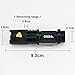 Mini Cree Q5 LED Handheld Flashlight,Super Bright 3 Modes Handheld 300 Lumen Torch Adjustable Focus Zoom Light Lamp,Best Tools for Camping,Hiking,Hunting,Backpacking,Fishing and BBQ,Pack of 4.