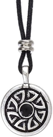 Cruz Accessories Celtic Symbol Pendant Necklace on Cord (Health)