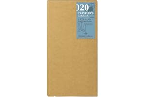 DESIGNPHIL Traveler's Notebook Refill Kraft File Regular Size 14332006