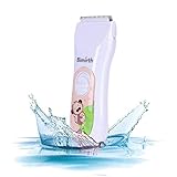 Baby Children Kids Hair Clipper - Professional Low Noise Barber Waterproof USB Rechargeable Cordless Hair Cutting Kit,Family Hair Trimmers with Cleaning Pad,Protective Comb