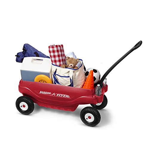 Radio Flyer Deluxe All-Terrain Family Wagon Ride On, Red Radio Flyer Deluxe All-Terrain Family Wagon Ride On, Red
