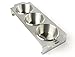 Yukon Glory Stainless Steel Multi-Purpose Condiment Serving Tray with Removable Cups