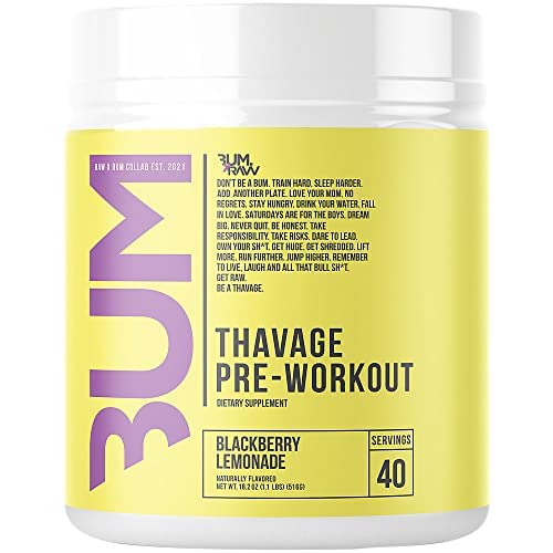 12 Best Keto Pre-Workouts on The Market 13 RAW Thavage Pre Workout - BlackBerry Lemonade | Chris Bumstead Pre Workout Formula, Sports Nutrition Pre-Workout Powders | Men & Womens Preworkout Drink, Energy Powder for Working Out | 40 Servings in Kenya | Whizz Powders