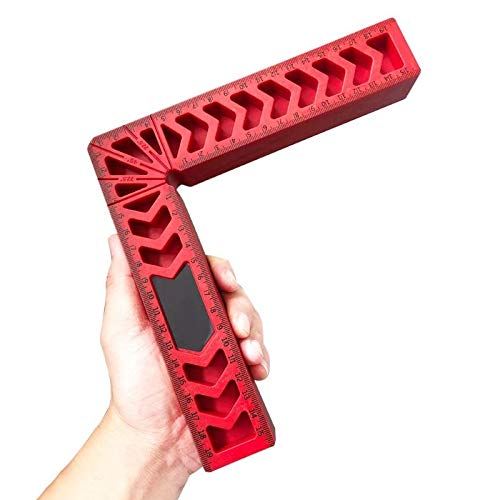 Meka-supplies - Fixture Angle Ruler Convenient 90 Degree L Shape Right Carpentry Measuring Gauges Positioning Tool for Woodworking Measure - Thumbnail 5