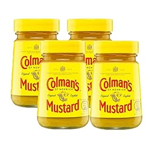 Colman’s Originele Engelse mosterd (4 x 170 g glazen)