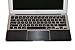 Black Carbon Fiber Vinyl Skin Cover for 11 Macbook Air, Come with Keyboard Cover