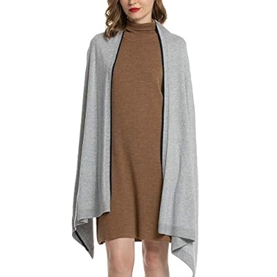 Woolen Bloom Women's Pashmina Shawls and Wraps with Pocket Wool Lightweight Soft Long Scarf for Women Large Knit Woolen Bloom Women's Pashmina Shawls and Wraps with Pocket Wool Lightweight Soft Long Scarf for Women Large Knit