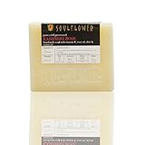 Soulflower Indian Kashmiri Rose Soap,100% Natural, Handmade, Organic & Coldprocessed, USFDA approved, For Blemish Free Skin, Vegan, Indian Formulation, 5.3oz x 2 bars