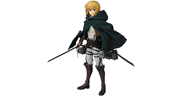 Attack On Titan Armin Arlert First Production Version 11 8 X Real Action Heroes Figure Series 1 Free Official Japanese Trading Card Bundle Rah 676 Amazon Ae Kitchen