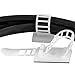 Pro-Grade, Adhesive-Backed Cable Straps 50 Pack. High-Strength, White Clamps for Electrical Wire Management and Organization. Tool-Free Installation for Home Or Office. Screw-Mount for Permanent Hold